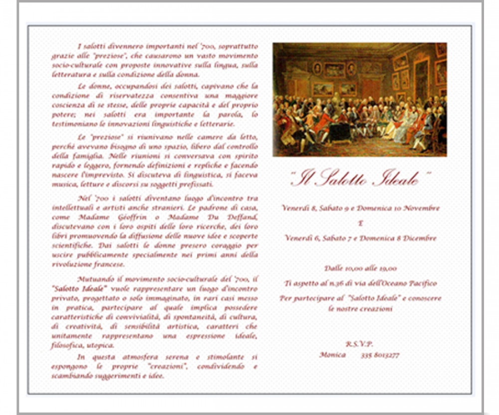 SALOTTO IDEALE - ROMA 
